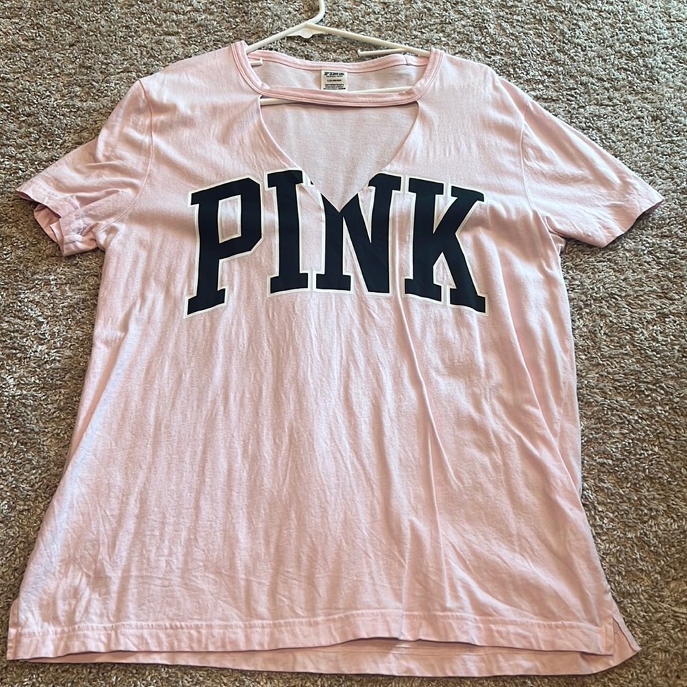 PINK v neck